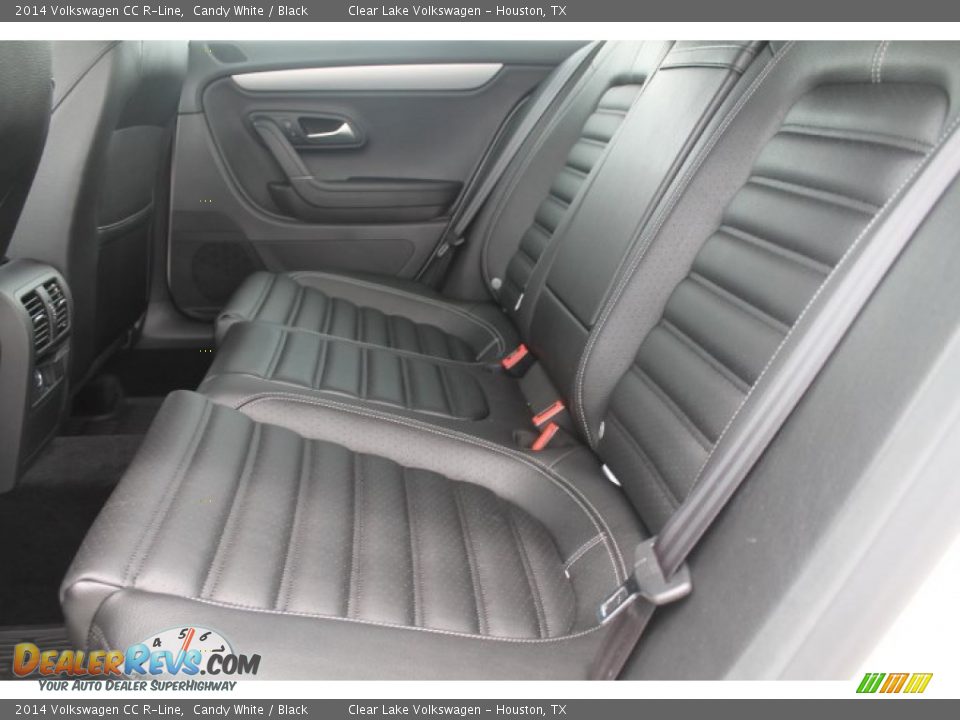 2014 Volkswagen CC R-Line Candy White / Black Photo #28