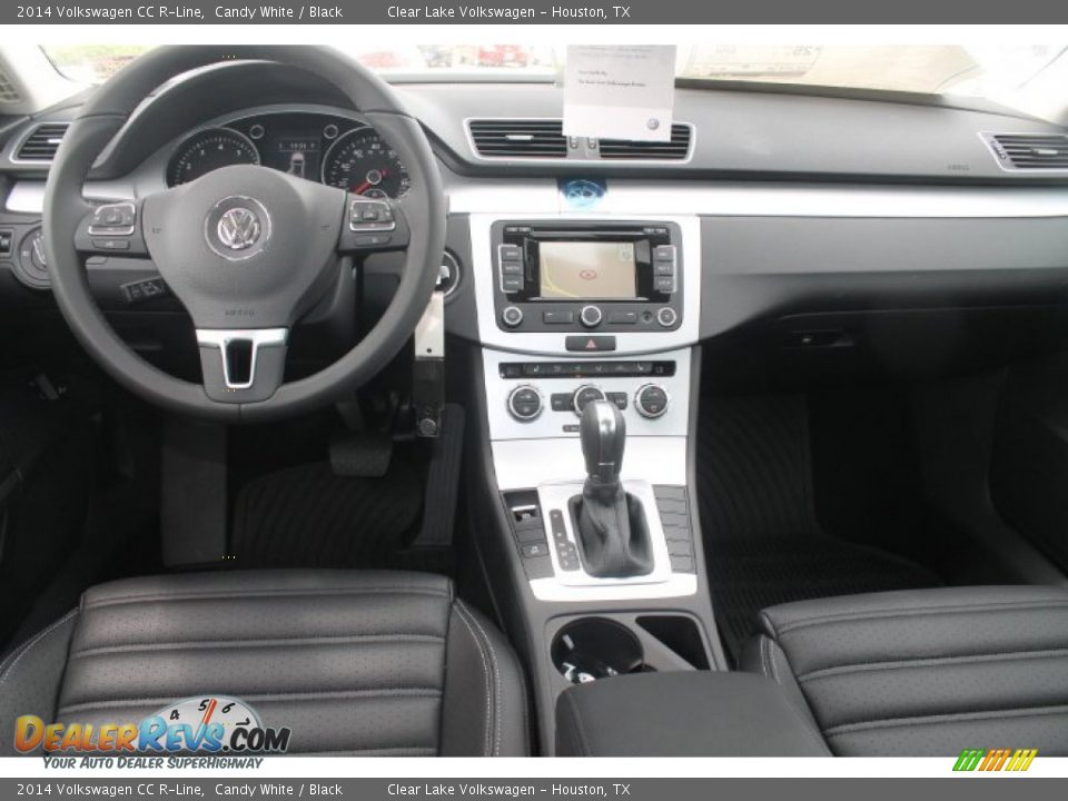 2014 Volkswagen CC R-Line Candy White / Black Photo #29