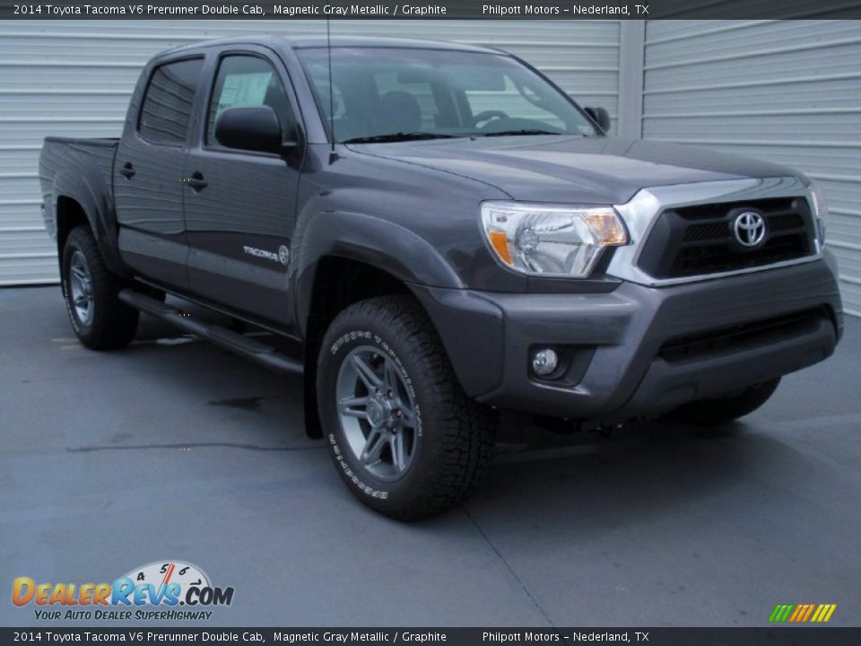 2014 Toyota Tacoma V6 Prerunner Double Cab Magnetic Gray Metallic / Graphite Photo #1