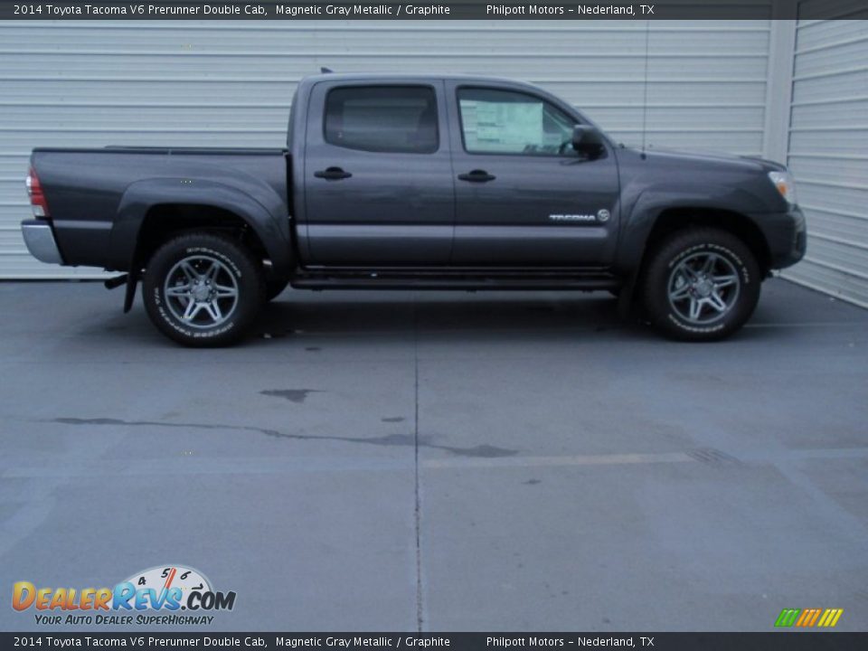 2014 Toyota Tacoma V6 Prerunner Double Cab Magnetic Gray Metallic / Graphite Photo #3