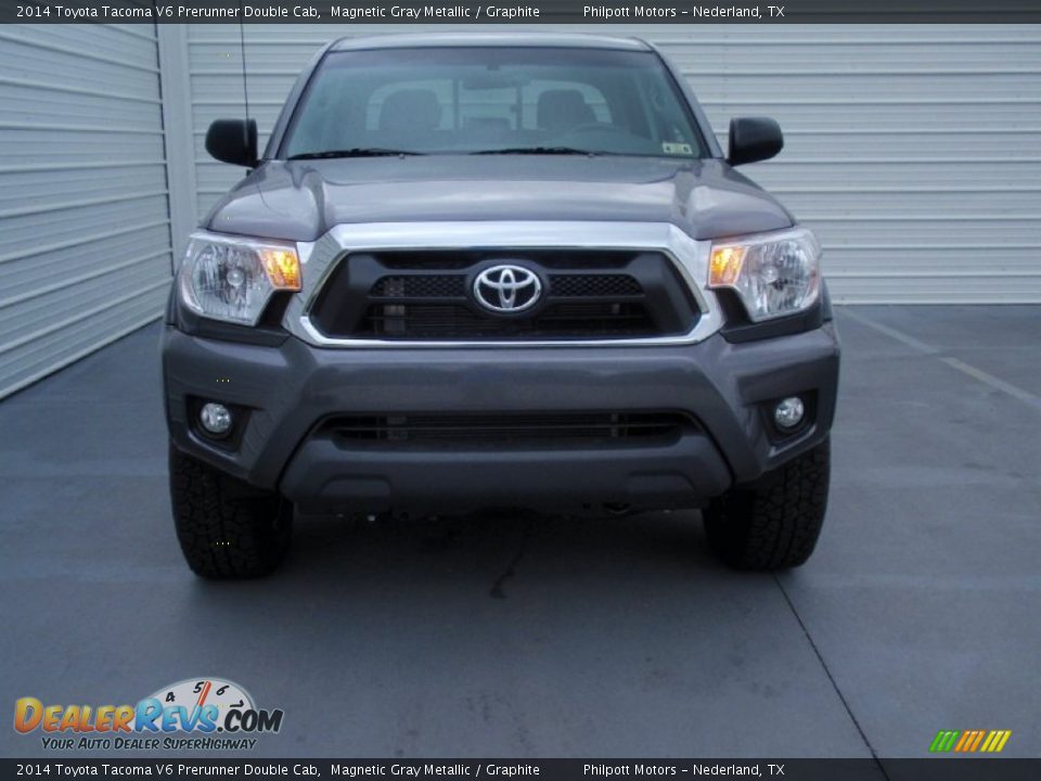 2014 Toyota Tacoma V6 Prerunner Double Cab Magnetic Gray Metallic / Graphite Photo #8