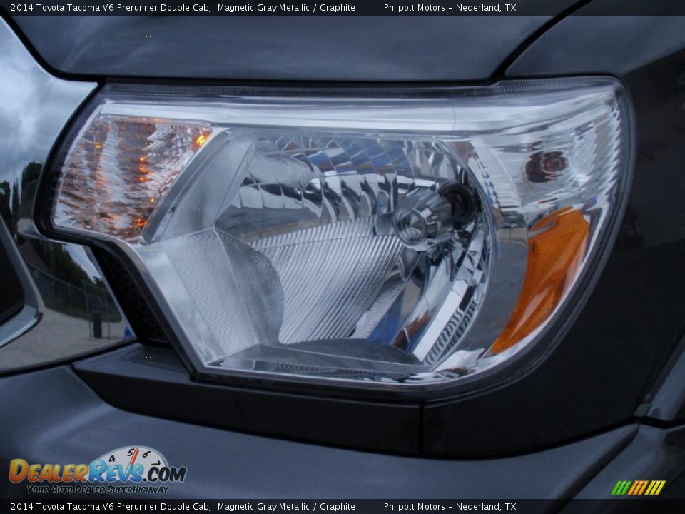 2014 Toyota Tacoma V6 Prerunner Double Cab Magnetic Gray Metallic / Graphite Photo #9