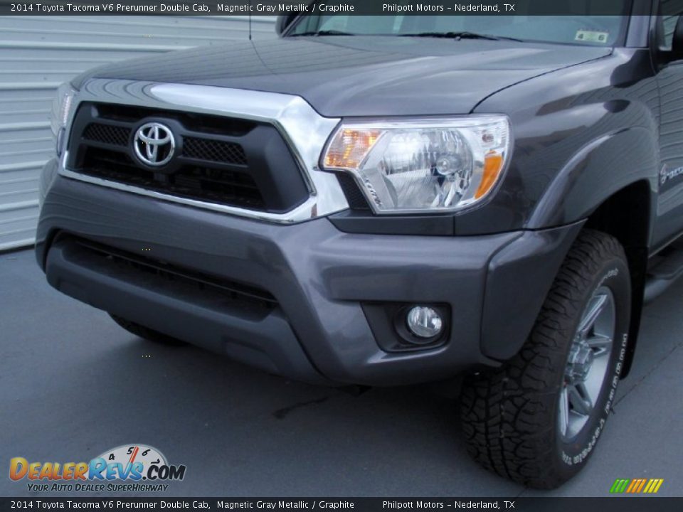 2014 Toyota Tacoma V6 Prerunner Double Cab Magnetic Gray Metallic / Graphite Photo #11