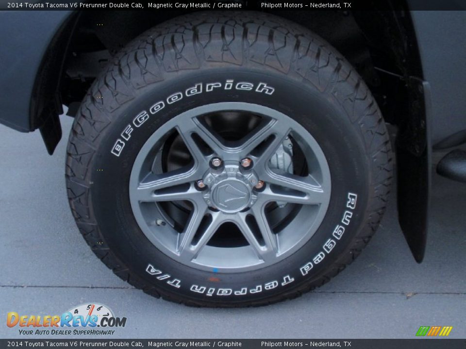 2014 Toyota Tacoma V6 Prerunner Double Cab Magnetic Gray Metallic / Graphite Photo #12