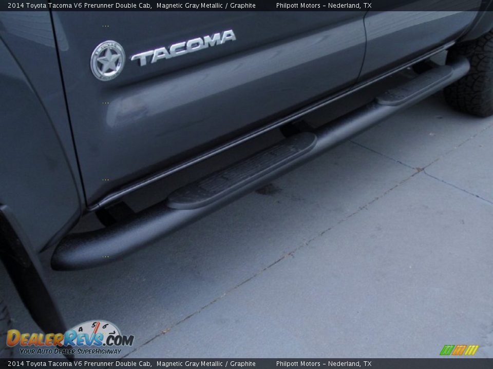 2014 Toyota Tacoma V6 Prerunner Double Cab Magnetic Gray Metallic / Graphite Photo #13