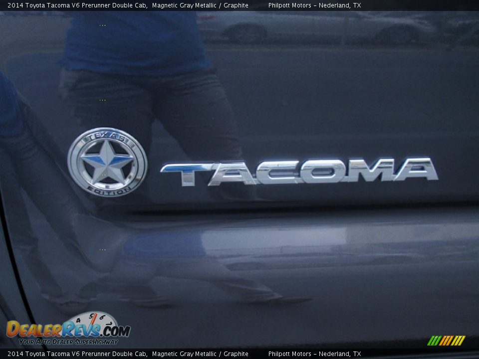 2014 Toyota Tacoma V6 Prerunner Double Cab Magnetic Gray Metallic / Graphite Photo #14