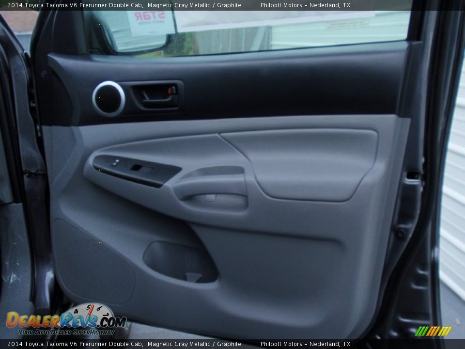2014 Toyota Tacoma V6 Prerunner Double Cab Magnetic Gray Metallic / Graphite Photo #19