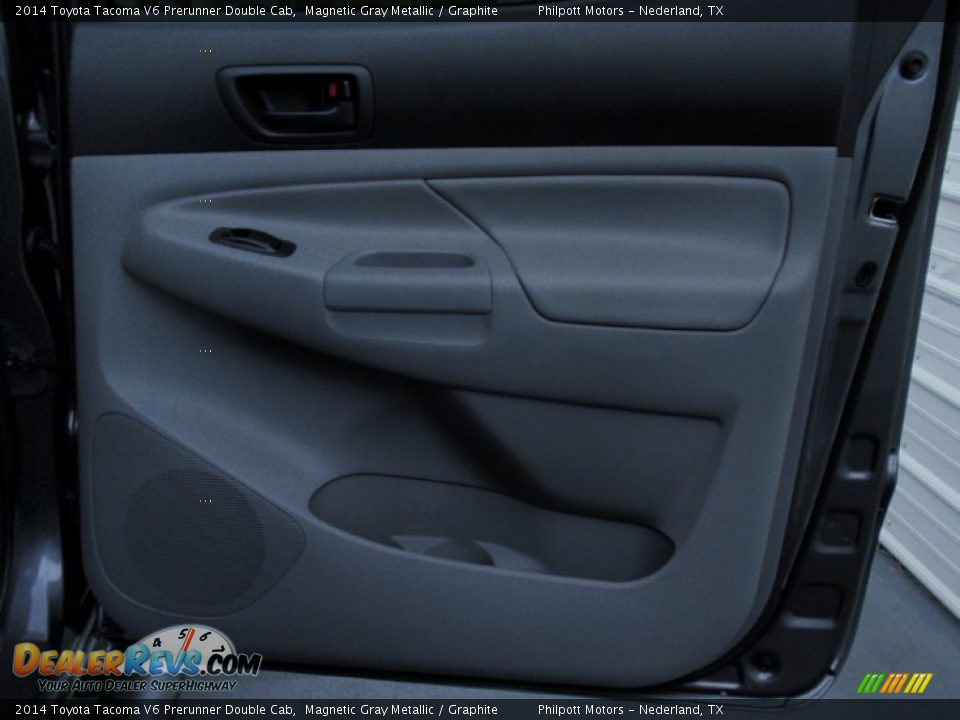 2014 Toyota Tacoma V6 Prerunner Double Cab Magnetic Gray Metallic / Graphite Photo #22