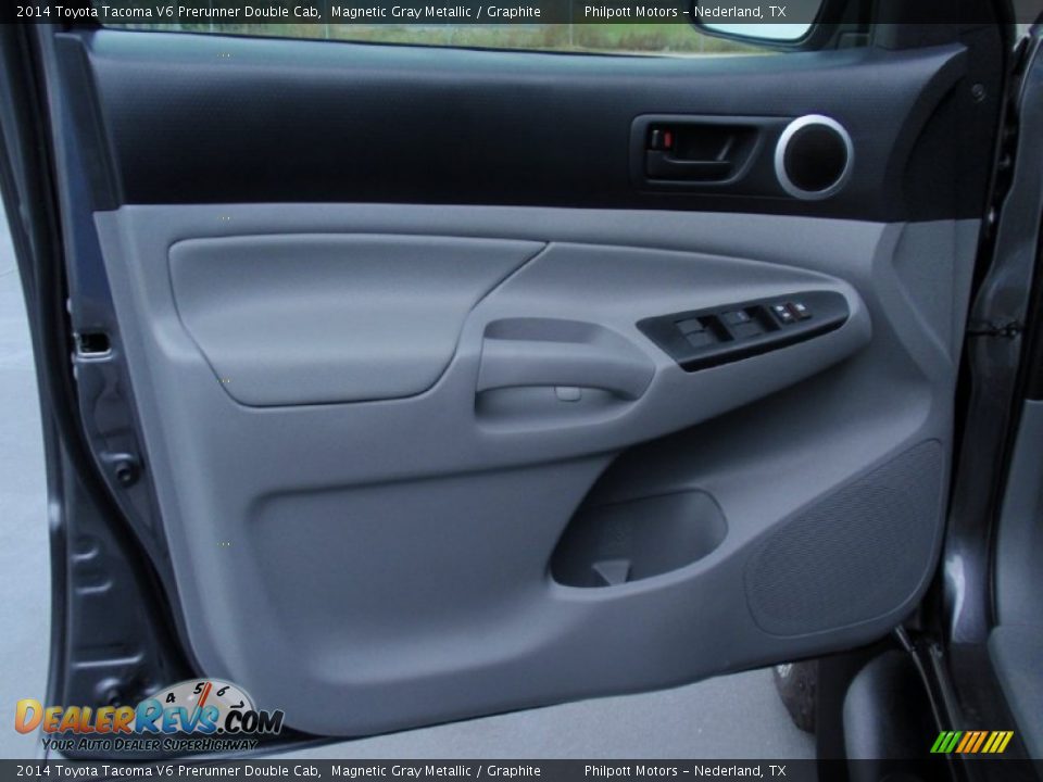 2014 Toyota Tacoma V6 Prerunner Double Cab Magnetic Gray Metallic / Graphite Photo #24