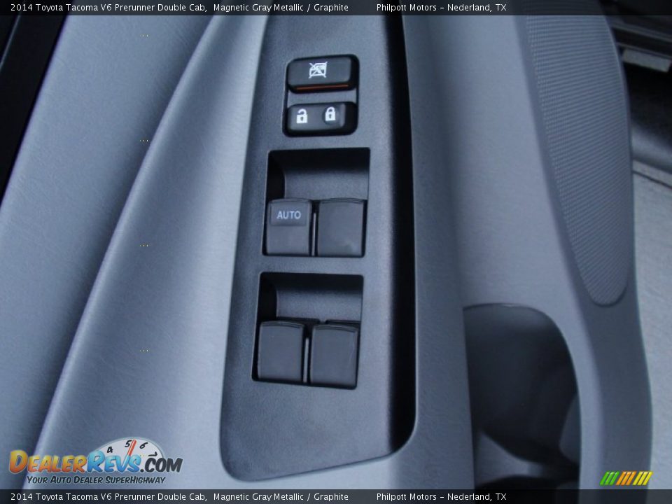 2014 Toyota Tacoma V6 Prerunner Double Cab Magnetic Gray Metallic / Graphite Photo #25