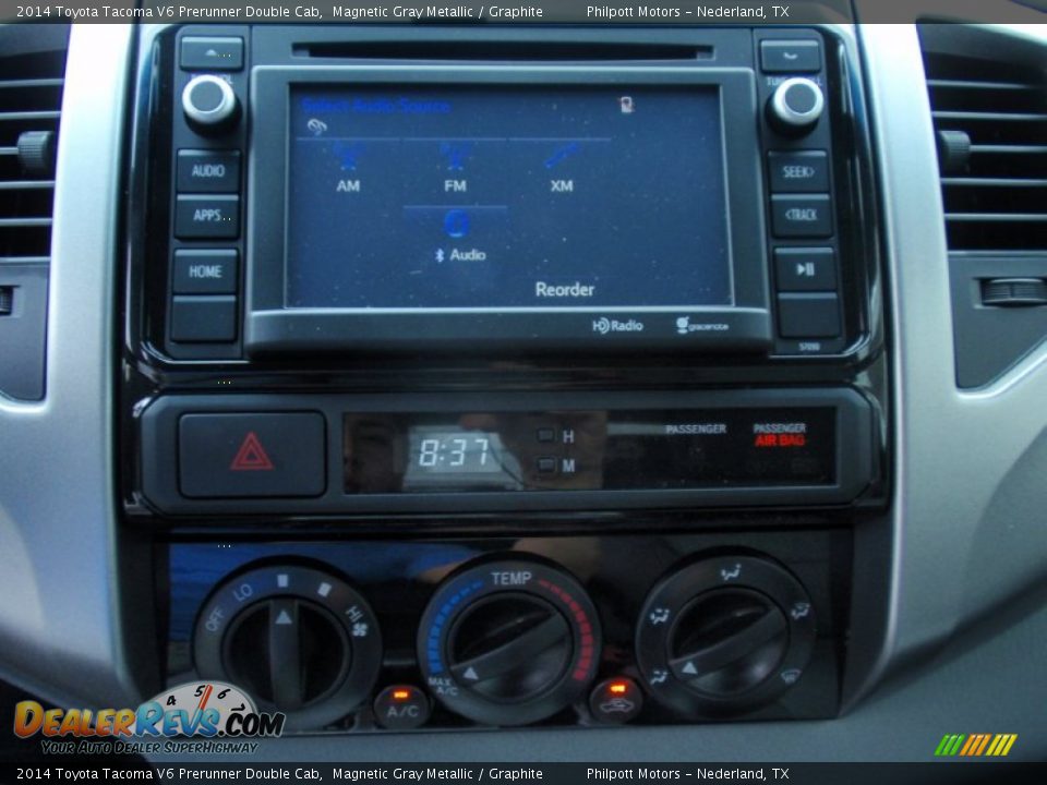2014 Toyota Tacoma V6 Prerunner Double Cab Magnetic Gray Metallic / Graphite Photo #30