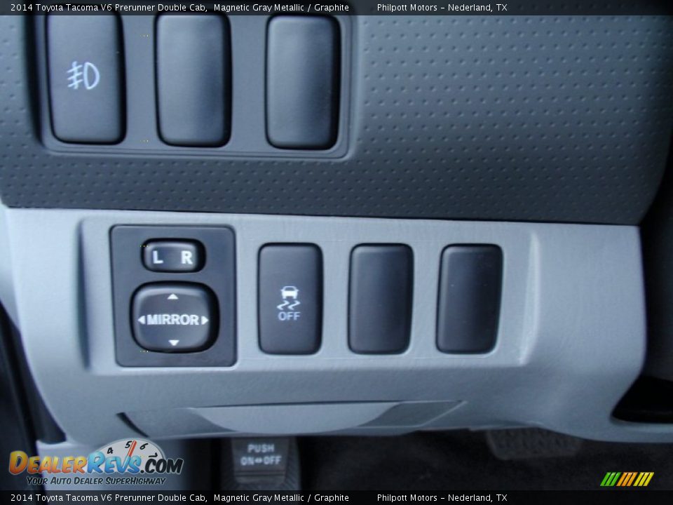2014 Toyota Tacoma V6 Prerunner Double Cab Magnetic Gray Metallic / Graphite Photo #33