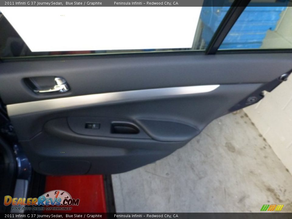 2011 Infiniti G 37 Journey Sedan Blue Slate / Graphite Photo #21