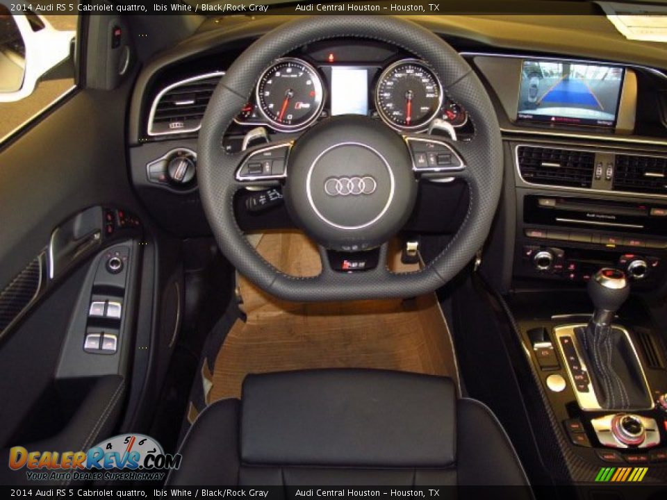 2014 Audi RS 5 Cabriolet quattro Steering Wheel Photo #13