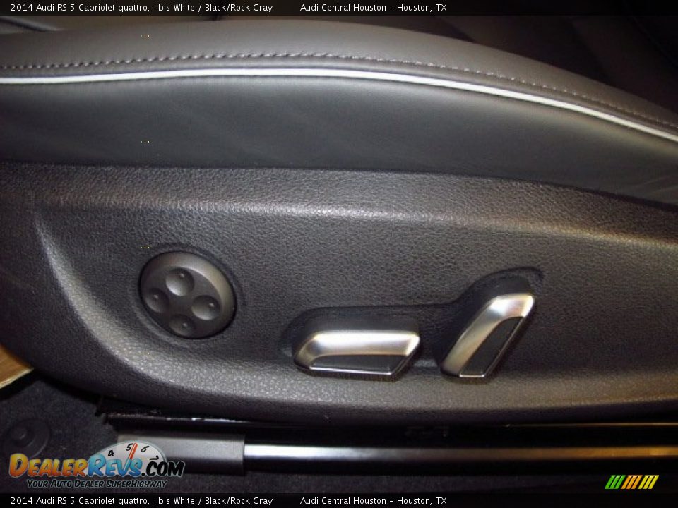 2014 Audi RS 5 Cabriolet quattro Ibis White / Black/Rock Gray Photo #16