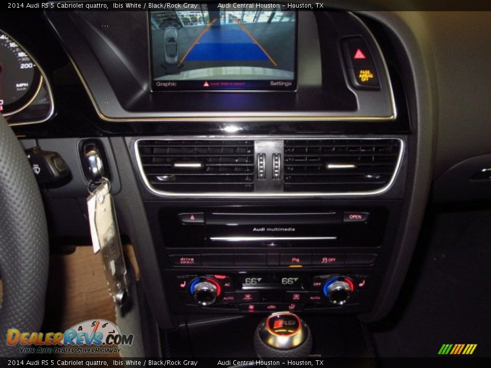 2014 Audi RS 5 Cabriolet quattro Ibis White / Black/Rock Gray Photo #21