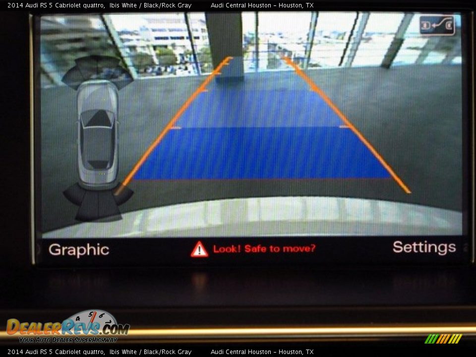 2014 Audi RS 5 Cabriolet quattro Ibis White / Black/Rock Gray Photo #22