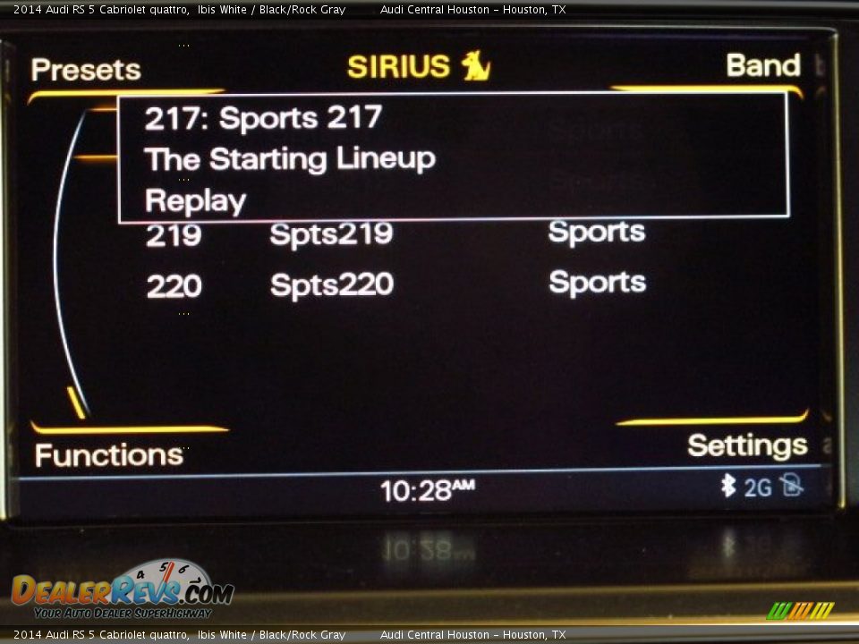2014 Audi RS 5 Cabriolet quattro Ibis White / Black/Rock Gray Photo #23