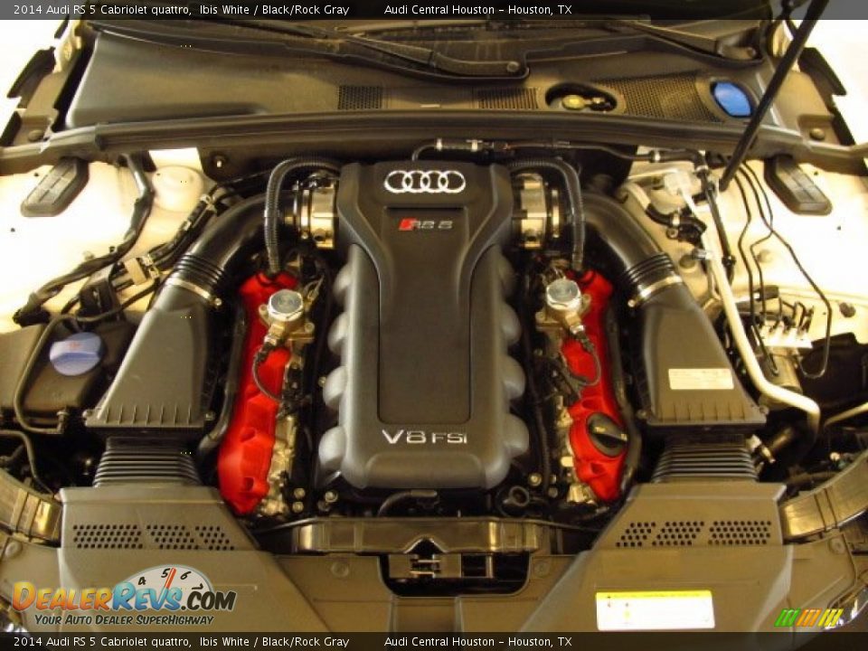 2014 Audi RS 5 Cabriolet quattro 4.2 Liter FSI 32-Valve DOHC VVT V8 Engine Photo #25