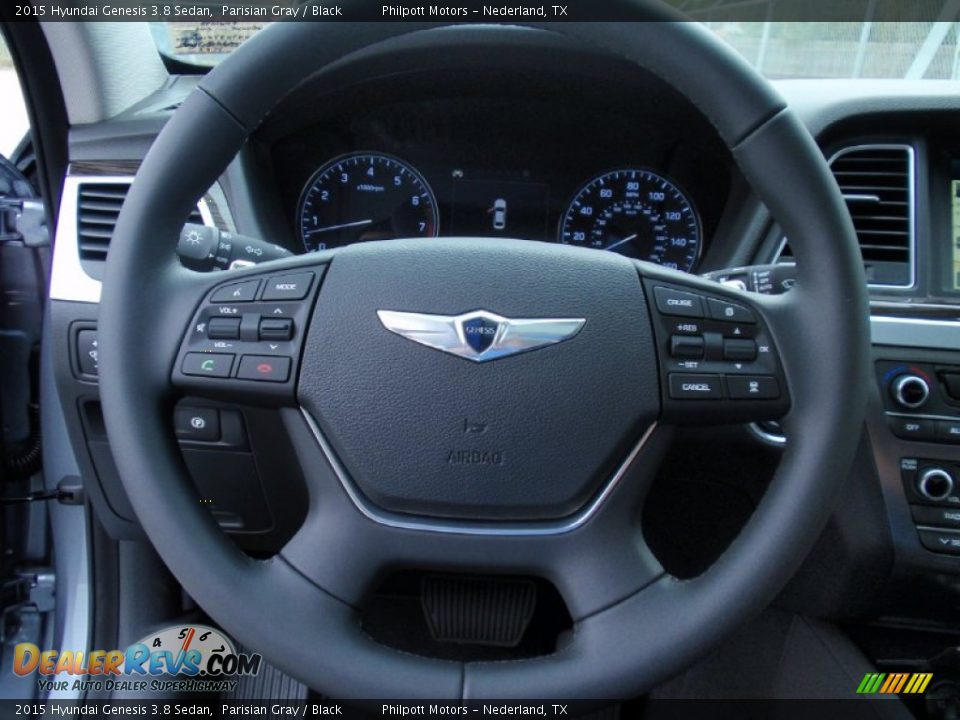 2015 Hyundai Genesis 3.8 Sedan Steering Wheel Photo #32