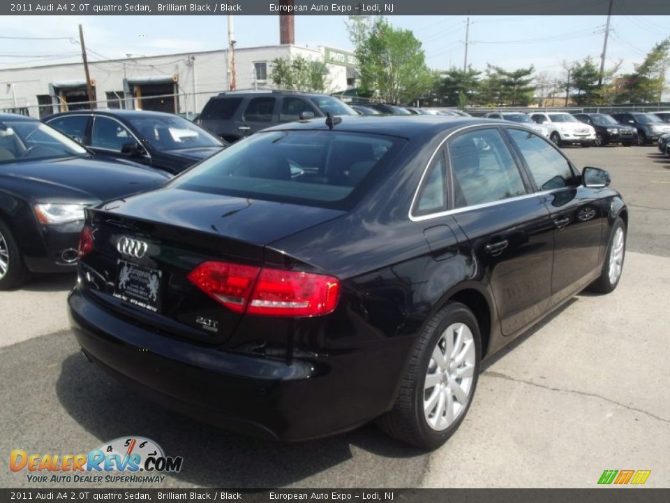 2011 Audi A4 2.0T quattro Sedan Brilliant Black / Black Photo #3