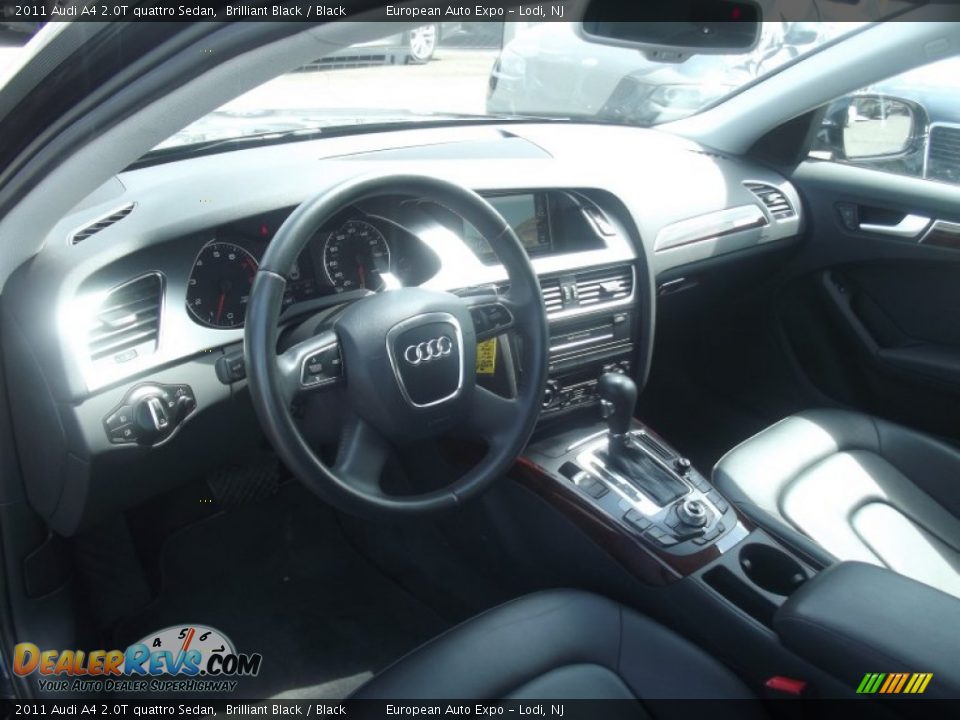 2011 Audi A4 2.0T quattro Sedan Brilliant Black / Black Photo #9