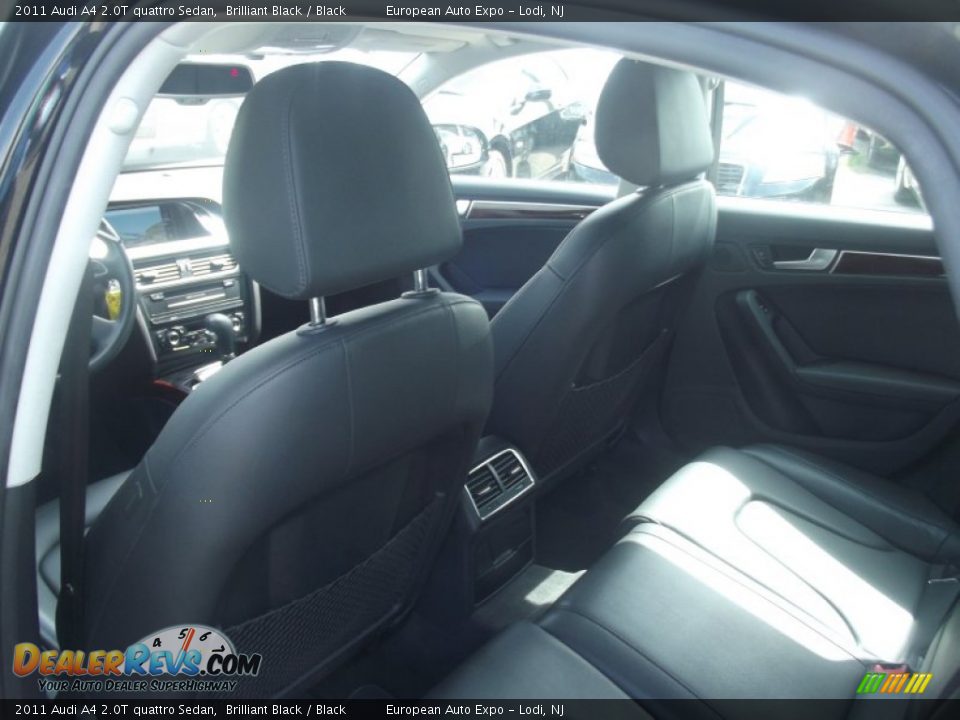2011 Audi A4 2.0T quattro Sedan Brilliant Black / Black Photo #11