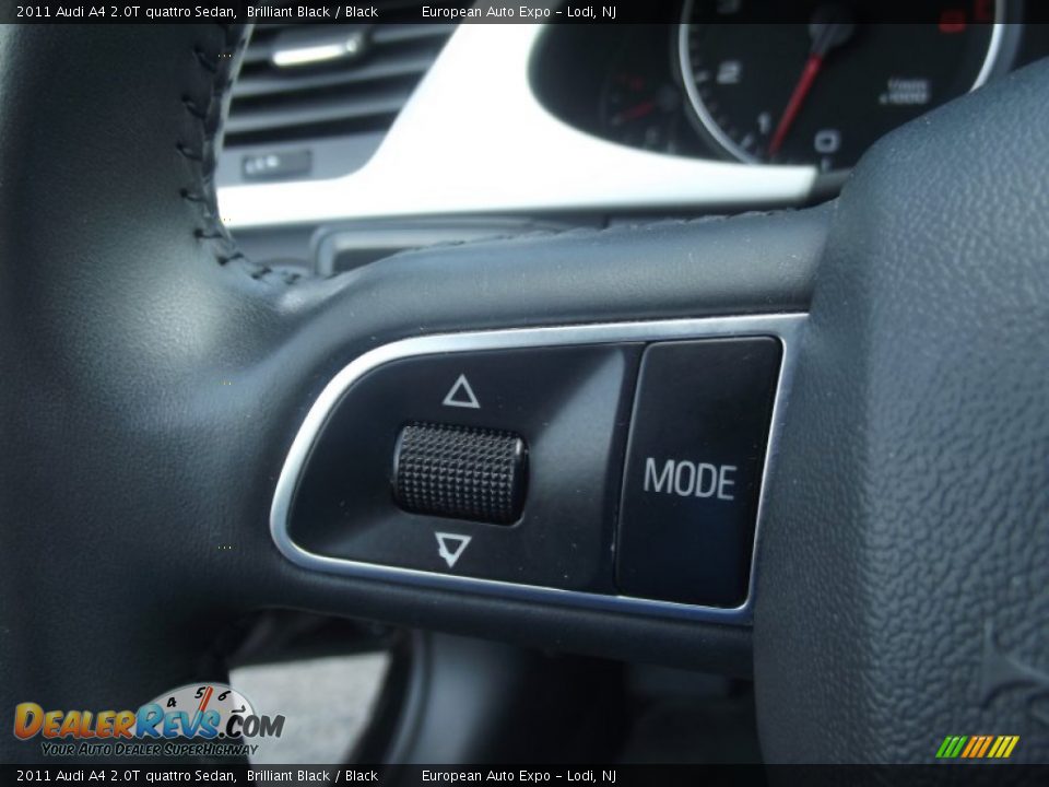2011 Audi A4 2.0T quattro Sedan Brilliant Black / Black Photo #26