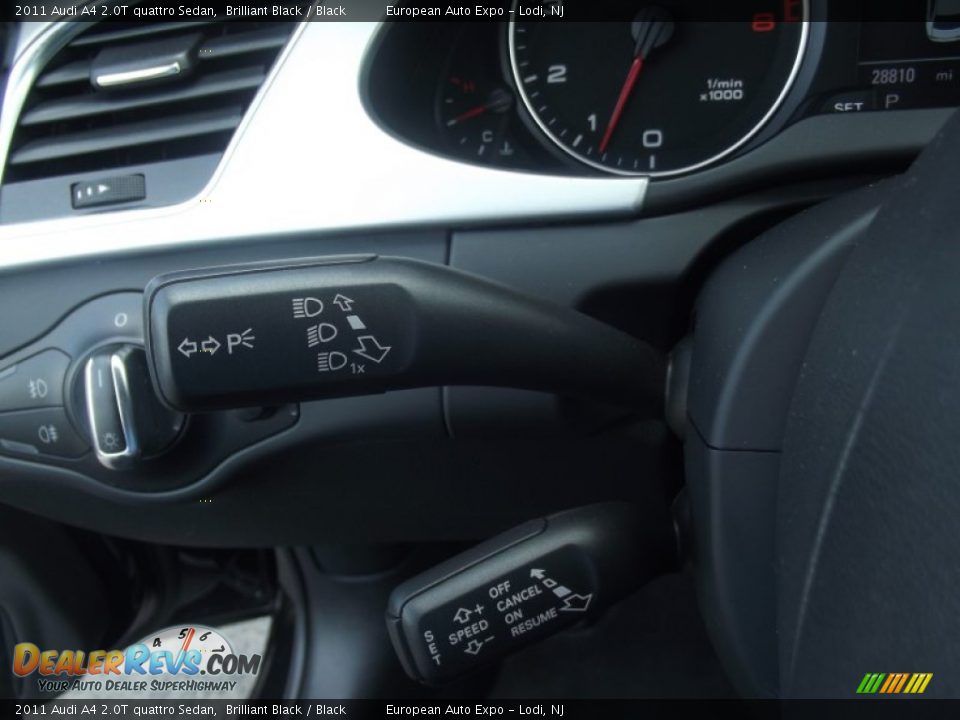 2011 Audi A4 2.0T quattro Sedan Brilliant Black / Black Photo #28