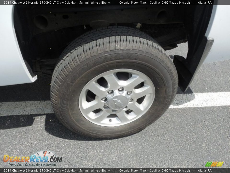 2014 Chevrolet Silverado 2500HD LT Crew Cab 4x4 Summit White / Ebony Photo #3