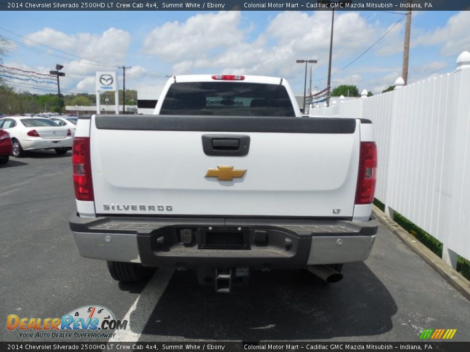 2014 Chevrolet Silverado 2500HD LT Crew Cab 4x4 Summit White / Ebony Photo #5