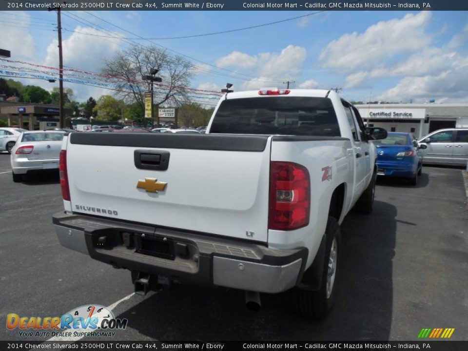 2014 Chevrolet Silverado 2500HD LT Crew Cab 4x4 Summit White / Ebony Photo #6