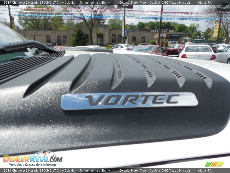 2014 Chevrolet Silverado 2500HD LT Crew Cab 4x4 Summit White / Ebony Photo #9