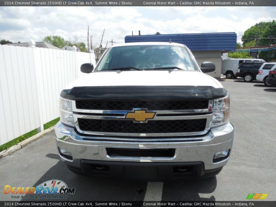 2014 Chevrolet Silverado 2500HD LT Crew Cab 4x4 Summit White / Ebony Photo #11