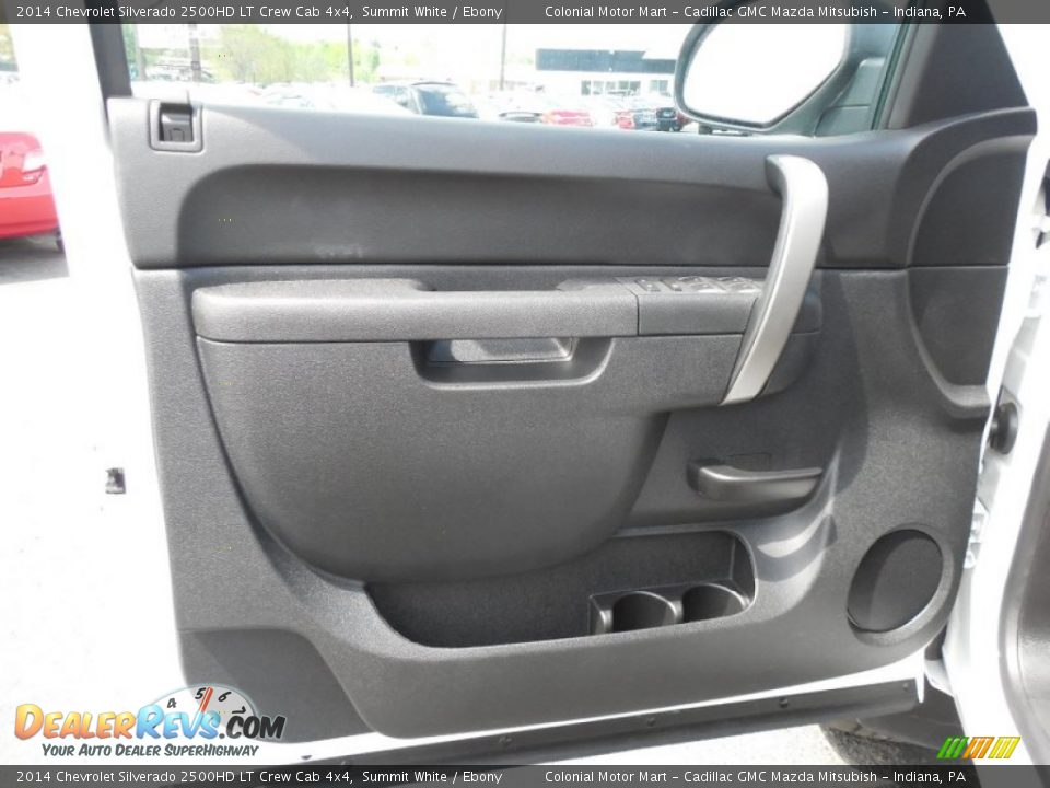 2014 Chevrolet Silverado 2500HD LT Crew Cab 4x4 Summit White / Ebony Photo #13