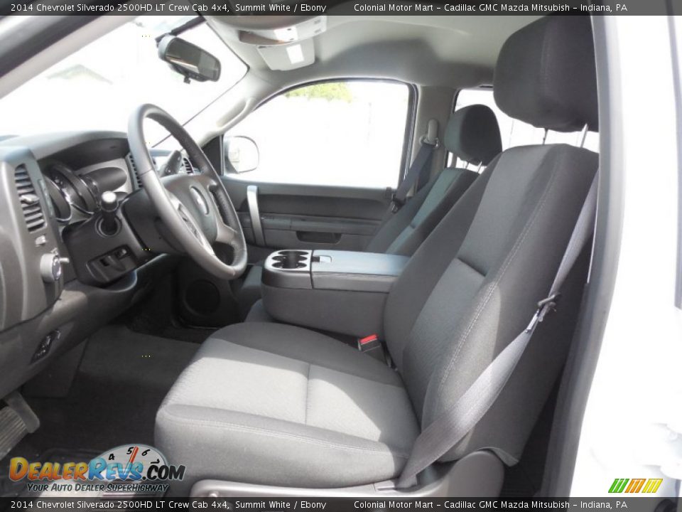 2014 Chevrolet Silverado 2500HD LT Crew Cab 4x4 Summit White / Ebony Photo #14