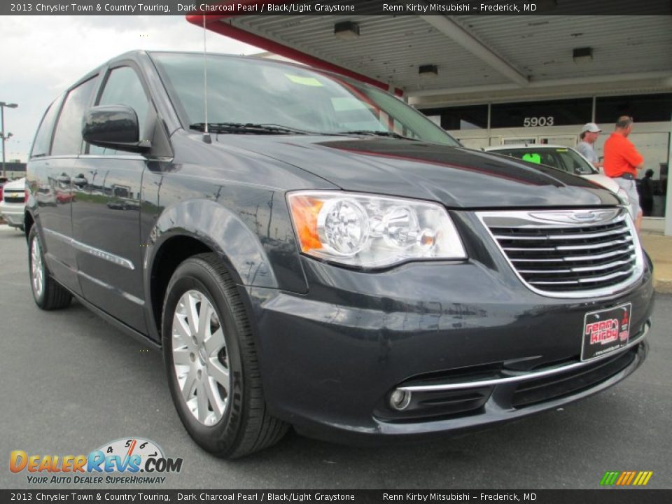 2013 Chrysler Town & Country Touring Dark Charcoal Pearl / Black/Light Graystone Photo #1