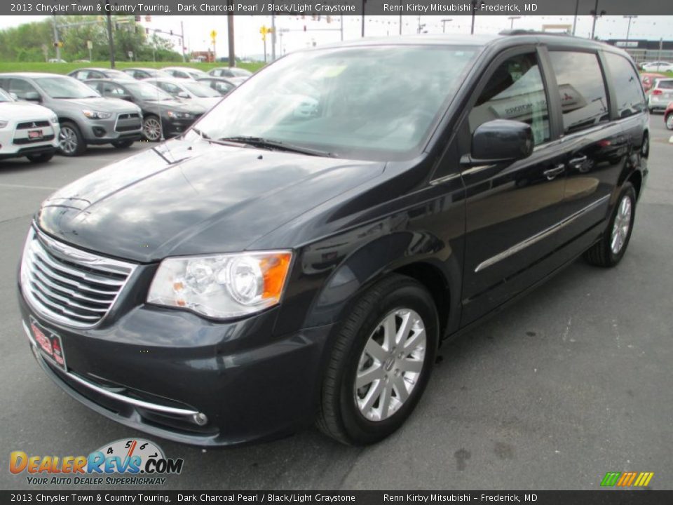 2013 Chrysler Town & Country Touring Dark Charcoal Pearl / Black/Light Graystone Photo #3