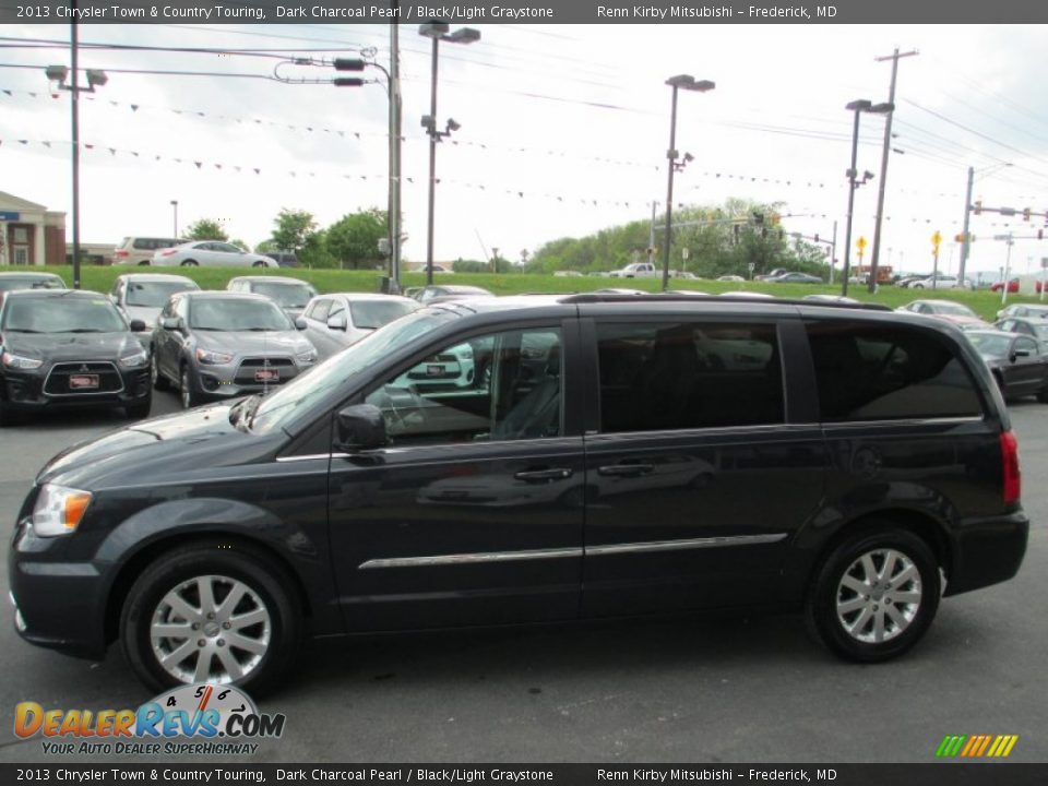 2013 Chrysler Town & Country Touring Dark Charcoal Pearl / Black/Light Graystone Photo #4