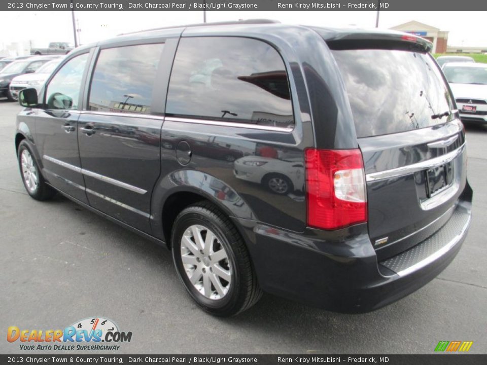 2013 Chrysler Town & Country Touring Dark Charcoal Pearl / Black/Light Graystone Photo #5