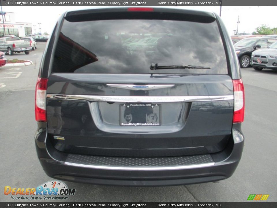 2013 Chrysler Town & Country Touring Dark Charcoal Pearl / Black/Light Graystone Photo #6