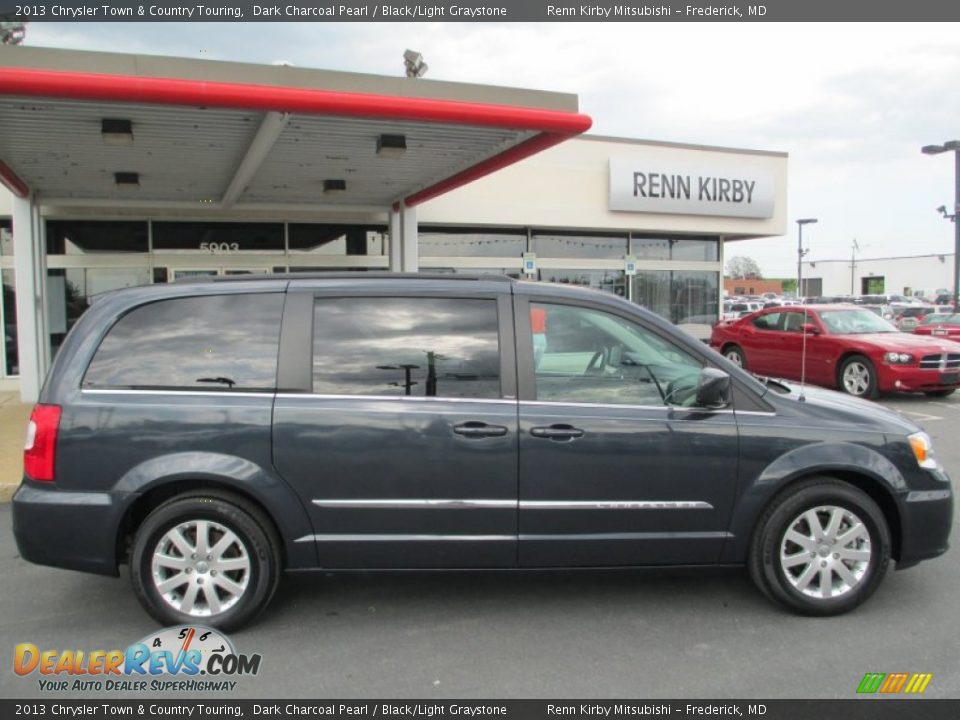 2013 Chrysler Town & Country Touring Dark Charcoal Pearl / Black/Light Graystone Photo #8