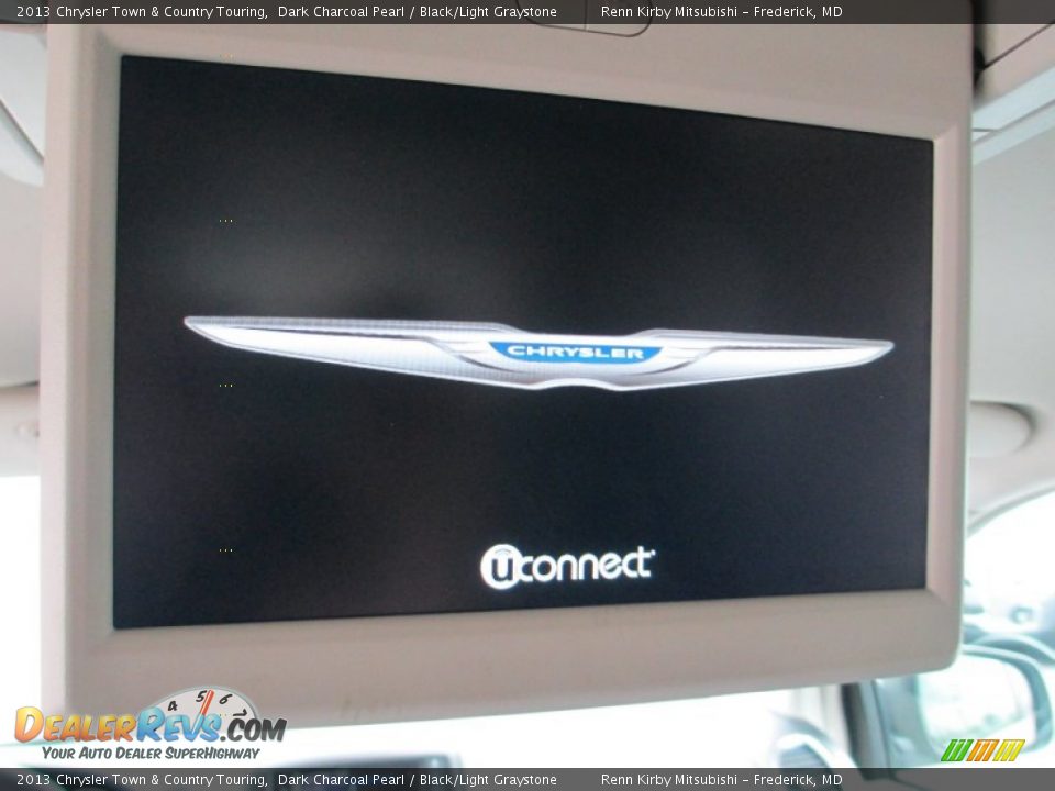 2013 Chrysler Town & Country Touring Dark Charcoal Pearl / Black/Light Graystone Photo #9