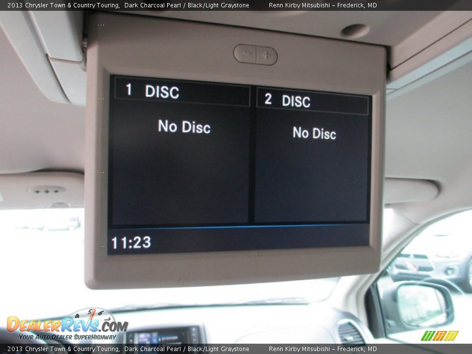 2013 Chrysler Town & Country Touring Dark Charcoal Pearl / Black/Light Graystone Photo #10