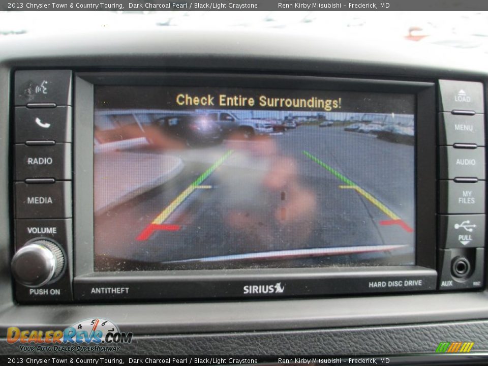 2013 Chrysler Town & Country Touring Dark Charcoal Pearl / Black/Light Graystone Photo #25