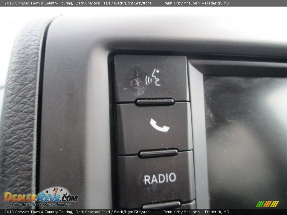 2013 Chrysler Town & Country Touring Dark Charcoal Pearl / Black/Light Graystone Photo #27