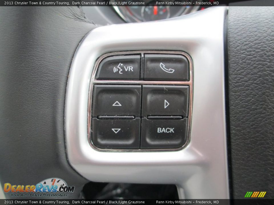 2013 Chrysler Town & Country Touring Dark Charcoal Pearl / Black/Light Graystone Photo #33
