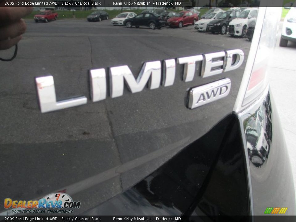 2009 Ford Edge Limited AWD Black / Charcoal Black Photo #10