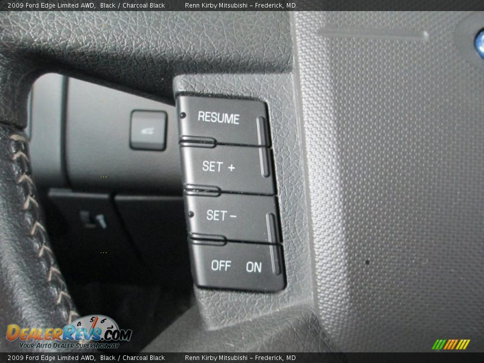 2009 Ford Edge Limited AWD Black / Charcoal Black Photo #30