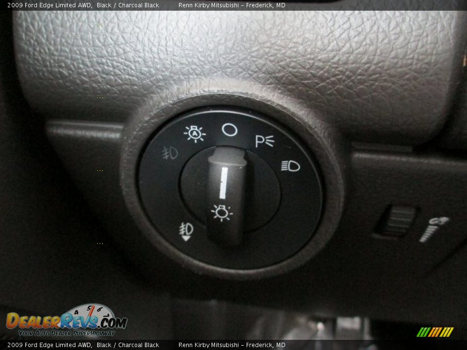 2009 Ford Edge Limited AWD Black / Charcoal Black Photo #33